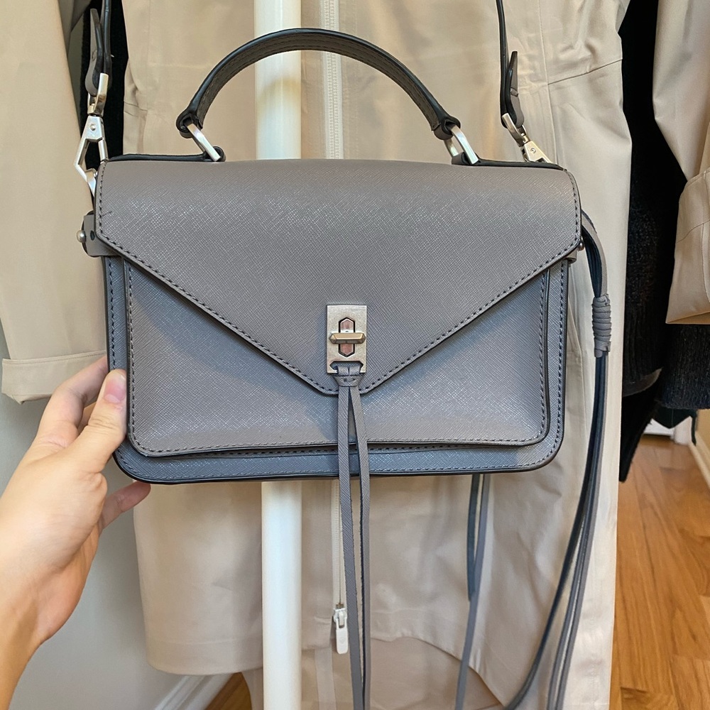 Rebecca Minkoff gray purse